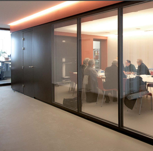 木飾麵或、鋼麵板隔牆-馬爾斯成品隔斷